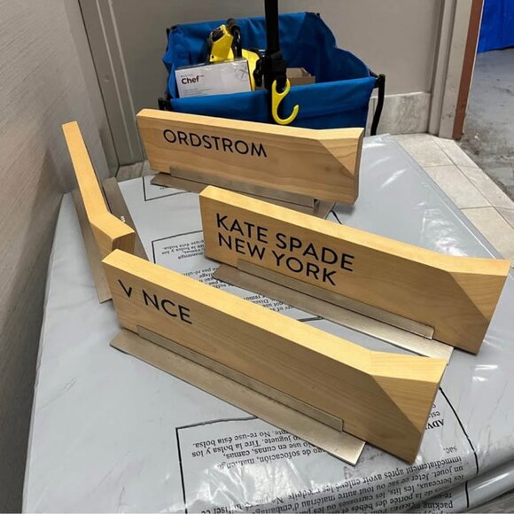 KATE SPADE CALVIN KLEIN NORDSTROM SIGNS - Picture 4 of 4